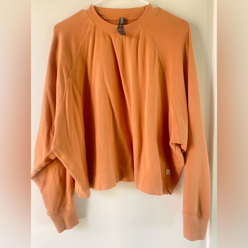 Vuori 
Women's Orange Sweatshirt
Used